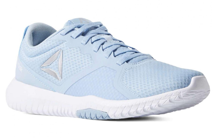Lookbook Reebok Flexagon Force 舒適耐磨訓練鞋 女款 淺藍色