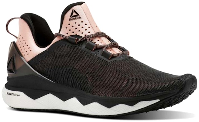 (Women) Reebok Floatride Run Smooth 'Black Pink' CN2690 Lookbook (Women) Reebok Floatride Run Smooth 'Black Pink' CN2690