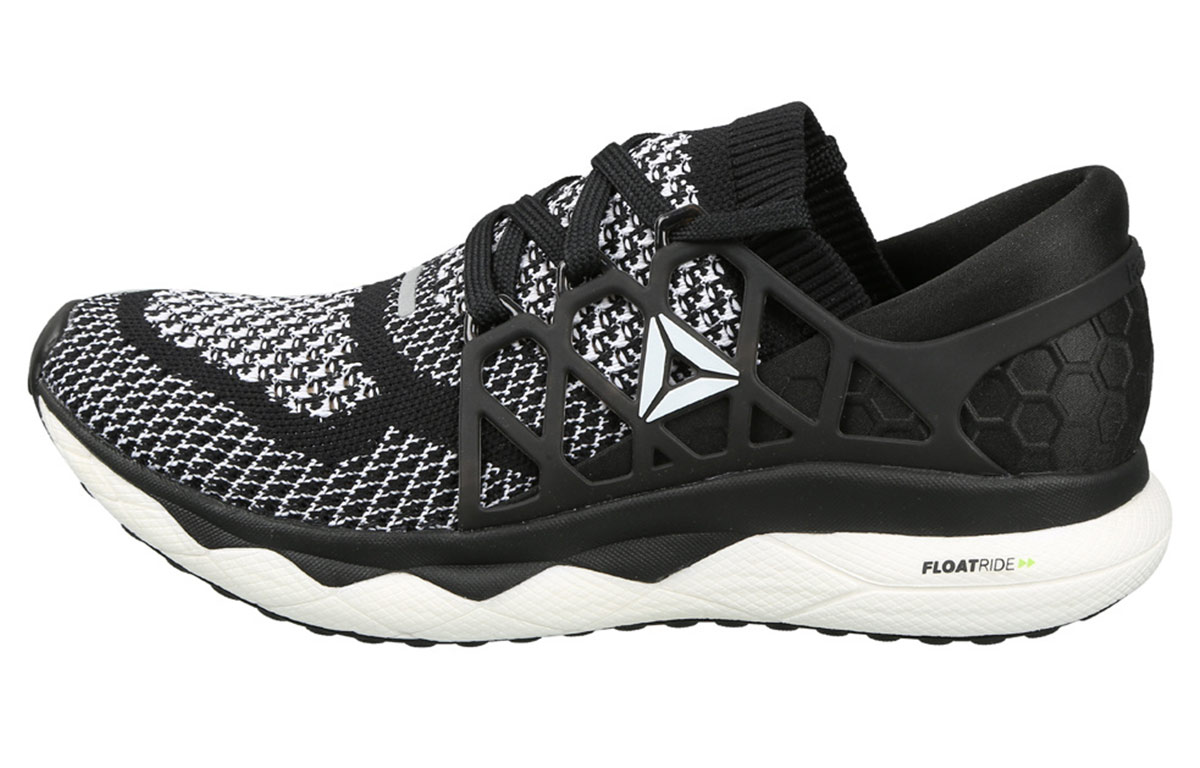 (W) Reebok Floatride Run Ultraknit 'Black White'