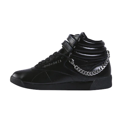 (W) Reebok Freestyle Hi 'Black'