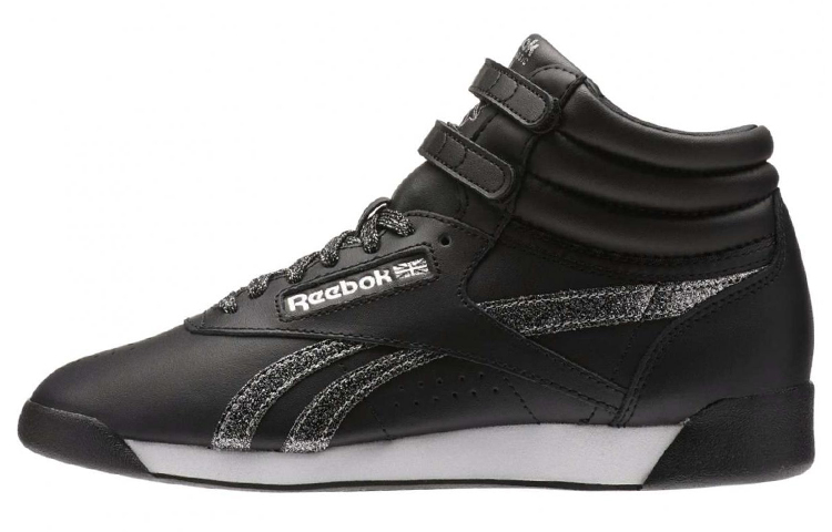 (Women) Reebok Freestyle Hi 'Black Grey' CN0183