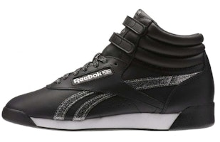(Women) Reebok Freestyle Hi 'Black Grey' CN0183 (Women) Reebok Freestyle Hi 'Black Grey' CN0183