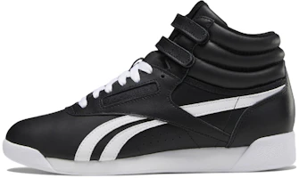 (Women) Reebok Freestyle Hi 'Black White' DV7770 (Women) Reebok Freestyle Hi 'Black White' DV7770