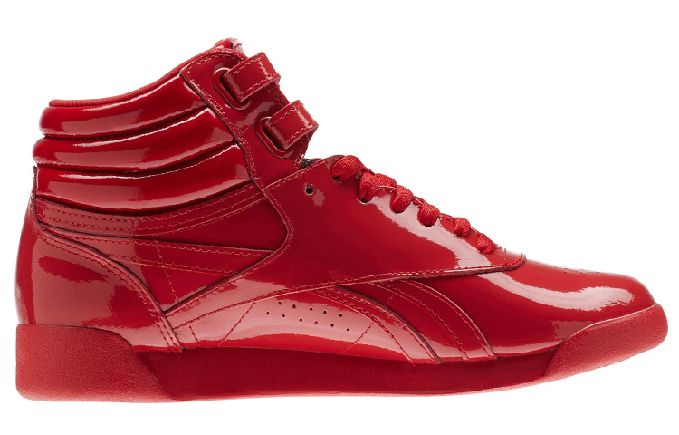 Order (W) Reebok Freestyle Hi 'China Merah Mengkilap' CN2821