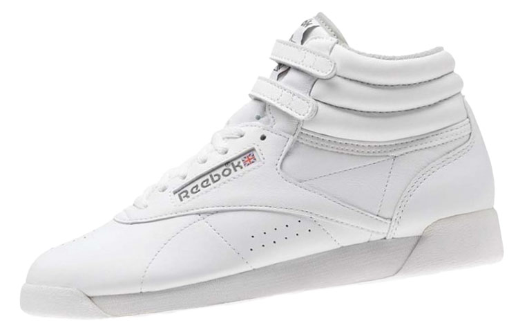 Lookbook Reebok Freestyle Hi 時尚舒適板鞋 女款 白