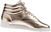 Shop (W) Reebok Freestyle Hi 'Gold Comfort' Emas Selesa CN0573