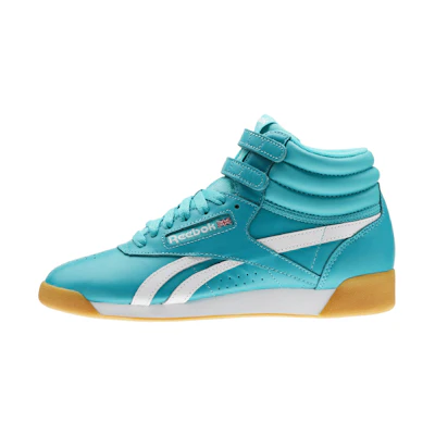 (W) Reebok Freestyle Hi 'Lake Blue'