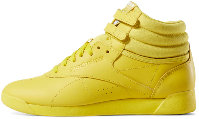 (Women) Reebok Freestyle Hi 'Lemon Yellow' CN7172 Buy (Women) Reebok Freestyle Hi 'Lemon Yellow' CN7172
