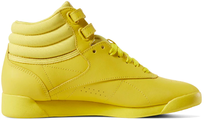 (Women) Reebok Freestyle Hi 'Lemon Yellow' CN7172 Order (Women) Reebok Freestyle Hi 'Lemon Yellow' CN7172
