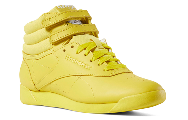 Lookbook (Women) Reebok Freestyle Hi 'Lemon Yellow' CN7172