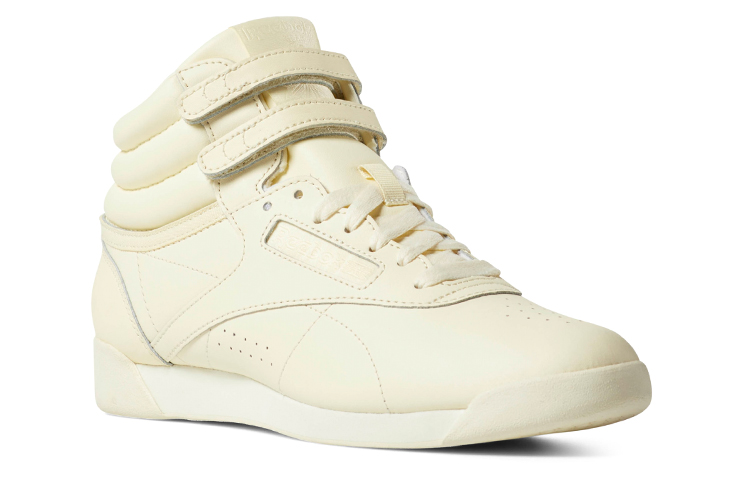 (W) Reebok Freestyle Hi 'Light Yellow' 圖 3
