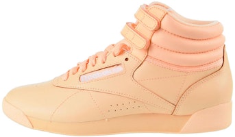 (Women) Reebok Freestyle Hi 'Orange' BS9366 (Women) Reebok Freestyle Hi 'Orange' BS9366
