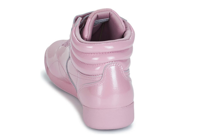 Purchase Reebok Freestyle Hi 閃亮 魔術貼 高筒運動跑步鞋 女款 粉紫色