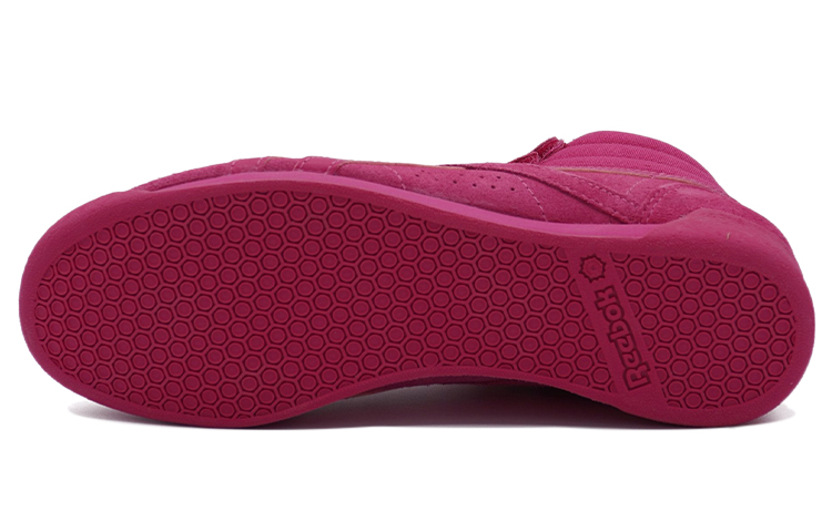 (W) Reebok Freestyle Hi 'Powder Pink' 圖 5