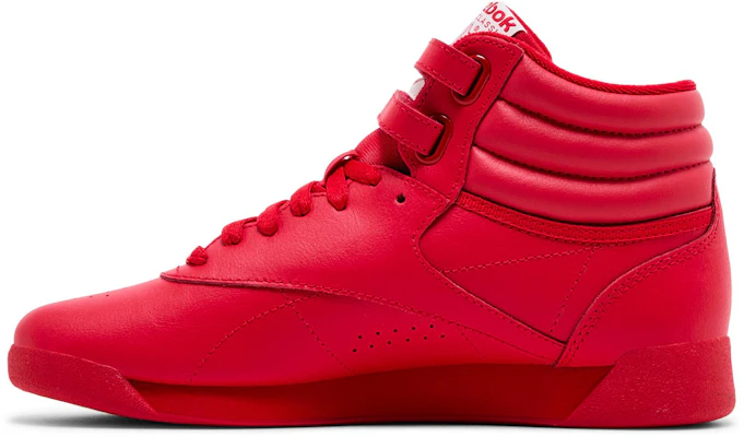 (W) Reebok Freestyle HI "Merah" 100069707 Lookbook (W) Reebok Freestyle HI "Merah" 100069707