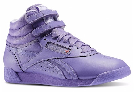 (W) Reebok Freestyle Hi 'Ungu Taro' M45865 Lookbook (W) Reebok Freestyle Hi 'Ungu Taro' M45865