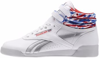 (Women) Reebok Freestyle Hi 'White' BS8224 (Women) Reebok Freestyle Hi 'White' BS8224