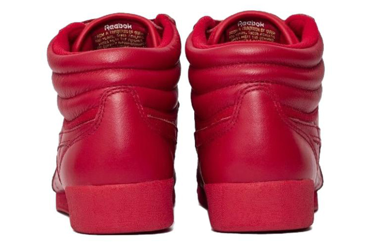 (W) Reebok Freestyle Hi Lux 'Dynamic Red' 圖 3