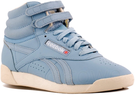 (W) Reebok Freestyle Hi Spirit 'Biru Muda' V60551 Order (W) Reebok Freestyle Hi Spirit 'Biru Muda' V60551