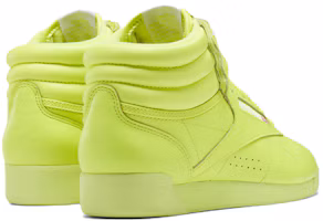 Shop Reebok Freestyle Hi 舒適耐磨板鞋 女款 閃光綠