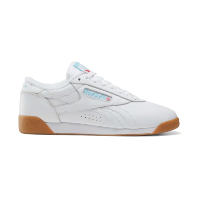 (W) Reebok Freestyle Lo 'White White Gum'