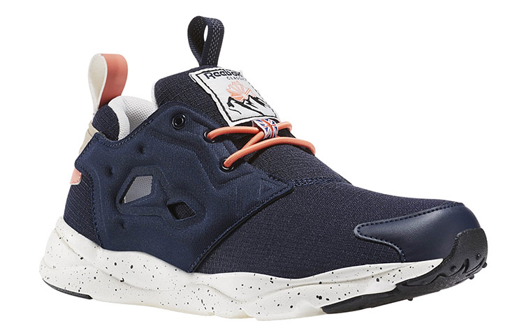 (W) Reebok Furylite Out-Color Running Shoes Black/Blue/Pink 圖 3