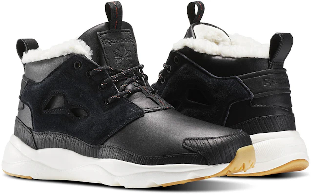 (W) Reebok Furylite Chukka 'Arctic Black Fleece' Pria/Wanita Hitam Fleece BS5398 Lookbook (W) Reebok Furylite Chukka 'Arctic Black Fleece' Pria/Wanita Hitam Fleece BS5398