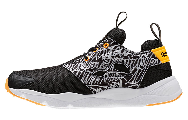 (Women) Reebok Furylite Graphic 'Black Low-Top' BD2418