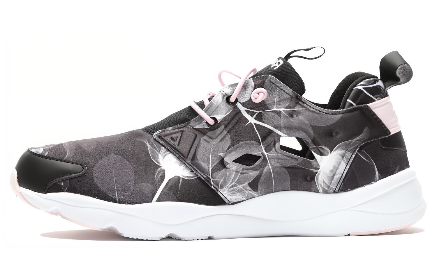 Buy Reebok Furylite Graphic 舒適耐磨慢跑鞋 女款 石墨灰粉