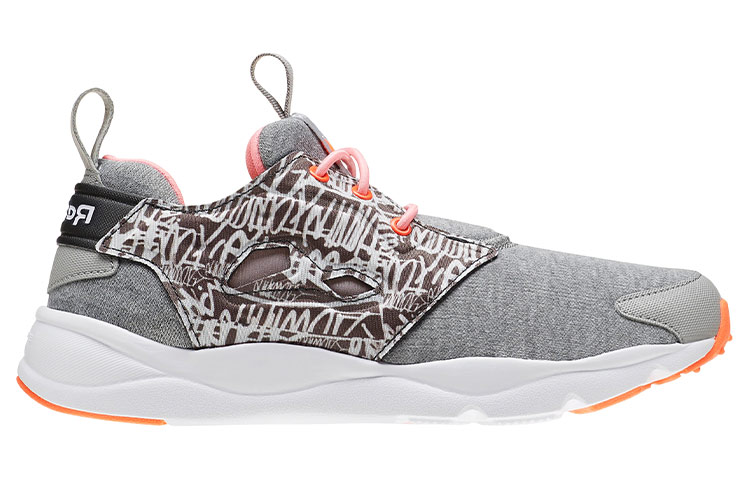 Order (W) Reebok Furylite Grafik 'Kelabu Merah Jambu' BD2419