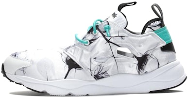 (Women) Reebok Furylite Graphic 'White Black' AR2717 (Women) Reebok Furylite Graphic 'White Black' AR2717