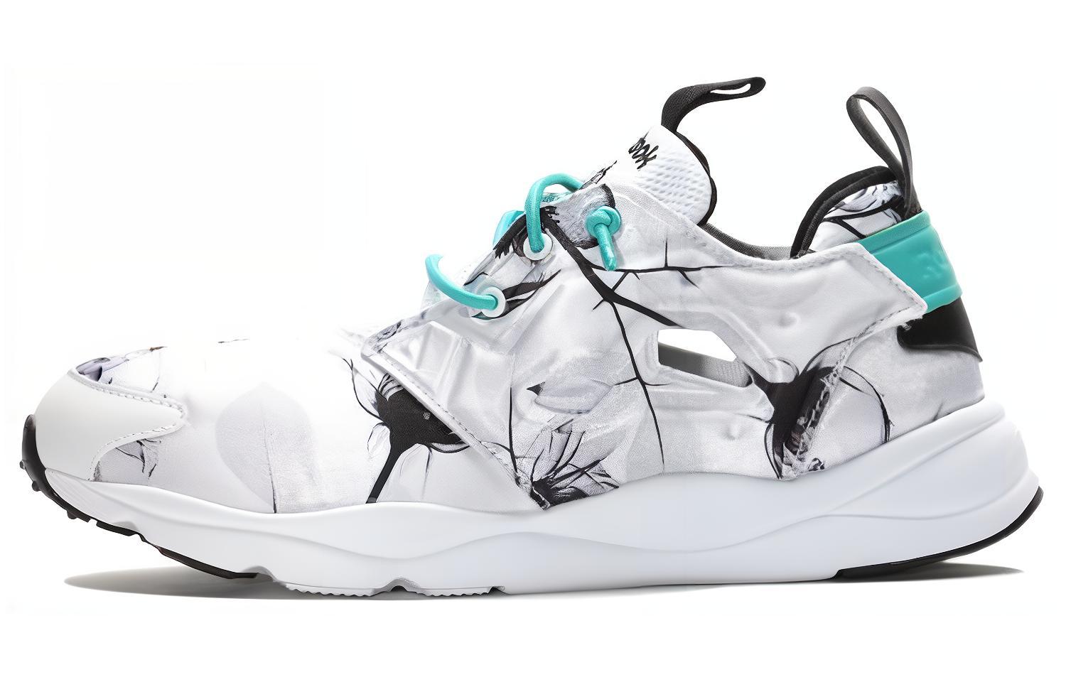 (Women) Reebok Furylite Graphic 'White Black' AR2717