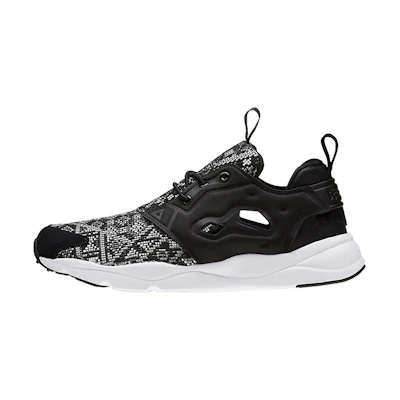 (W) Reebok Furylite Gt Running Shoes Black/White/Grey