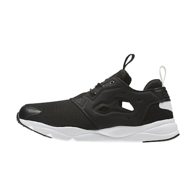(W) Reebok Furylite Mesh Running Shoes Black