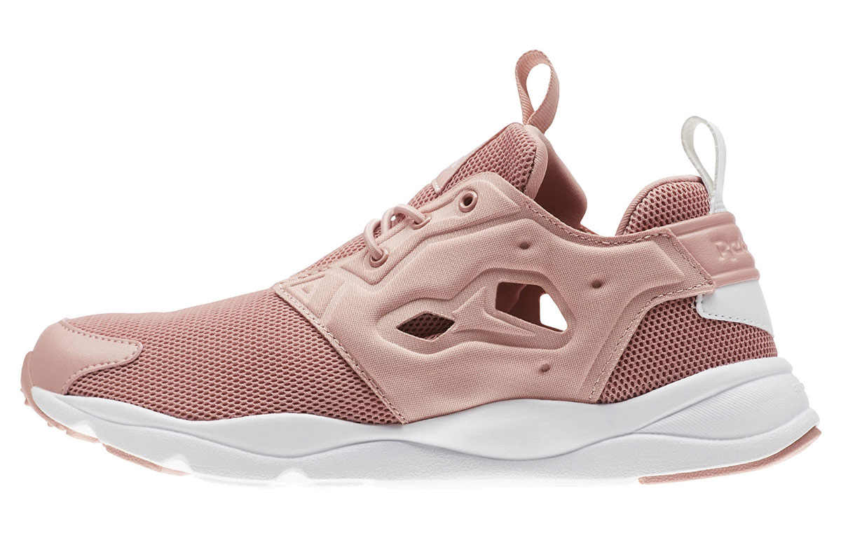 (Women) Reebok Furylite Mesh Running Shoes Pink CN0111