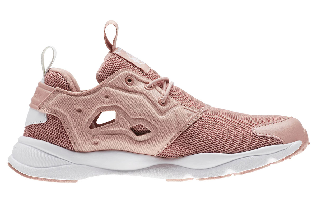 Order (W) Reebok Furylite Mesh Chaussures de Course Rose CN0111