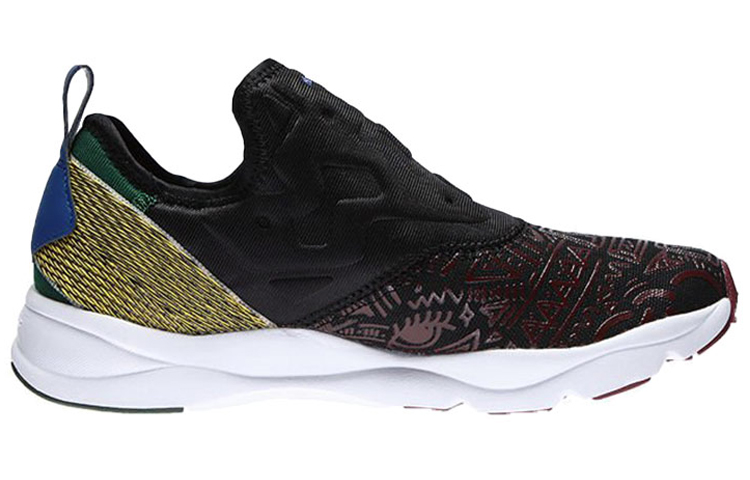 Order (W) Reebok Furylite Slip On ''Schwarz Lila Gelb'' AR1709