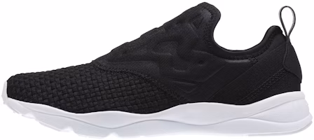(Women) Reebok Furylite Slip On Woven 'Black' CM9809 (Women) Reebok Furylite Slip On Woven 'Black' CM9809