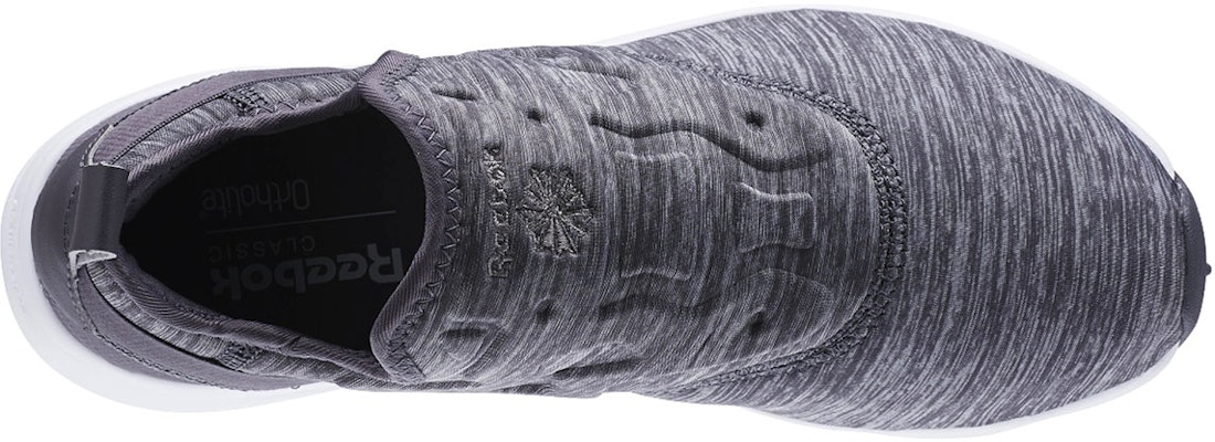 (Women) Reebok Furylite Slip On Jersey 'Gray White' AR3047 Shop (Women) Reebok Furylite Slip On Jersey 'Gray White' AR3047