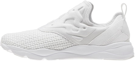(Women) Reebok Furylite Slip On Woven 'White' CM9808 (Women) Reebok Furylite Slip On Woven 'White' CM9808