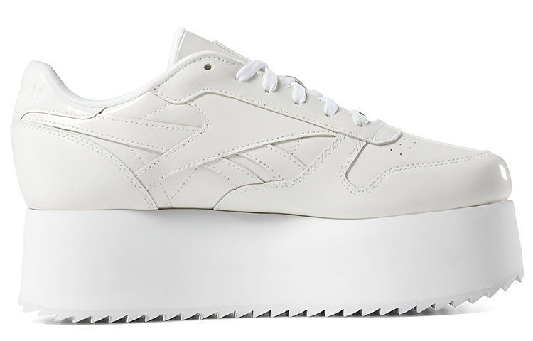 Lookbook Gigi Hadid x Reebok 經典皮革三層厚底休閒板鞋 女款 白