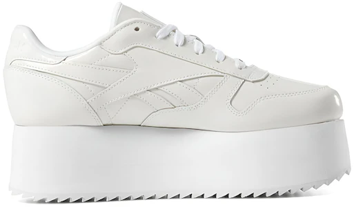 Lookbook Gigi Hadid x Reebok 經典皮革三層厚底休閒板鞋 女款 白