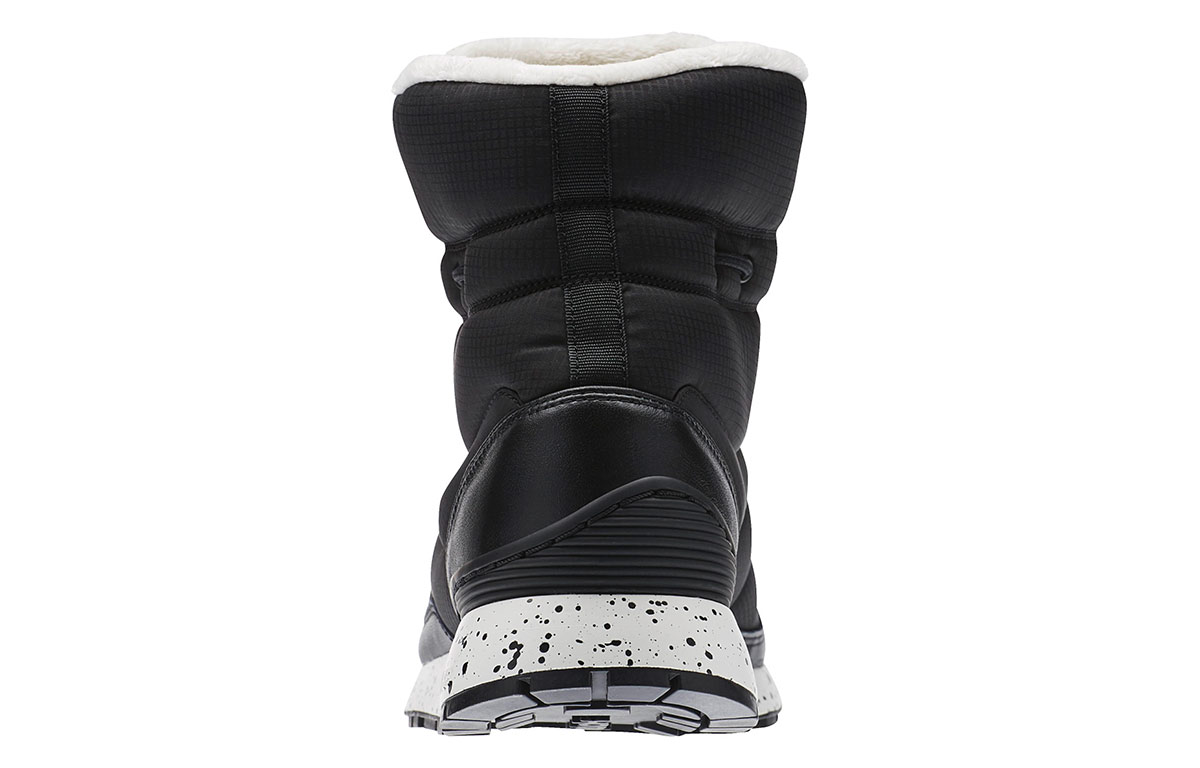 (W) Reebok Gl Puff Boot Running Shoes Black/White 圖 5