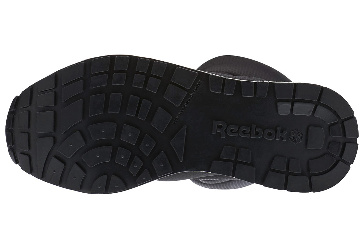 (W) Reebok Gl Puff Boot Running Shoes Black/White 圖 6
