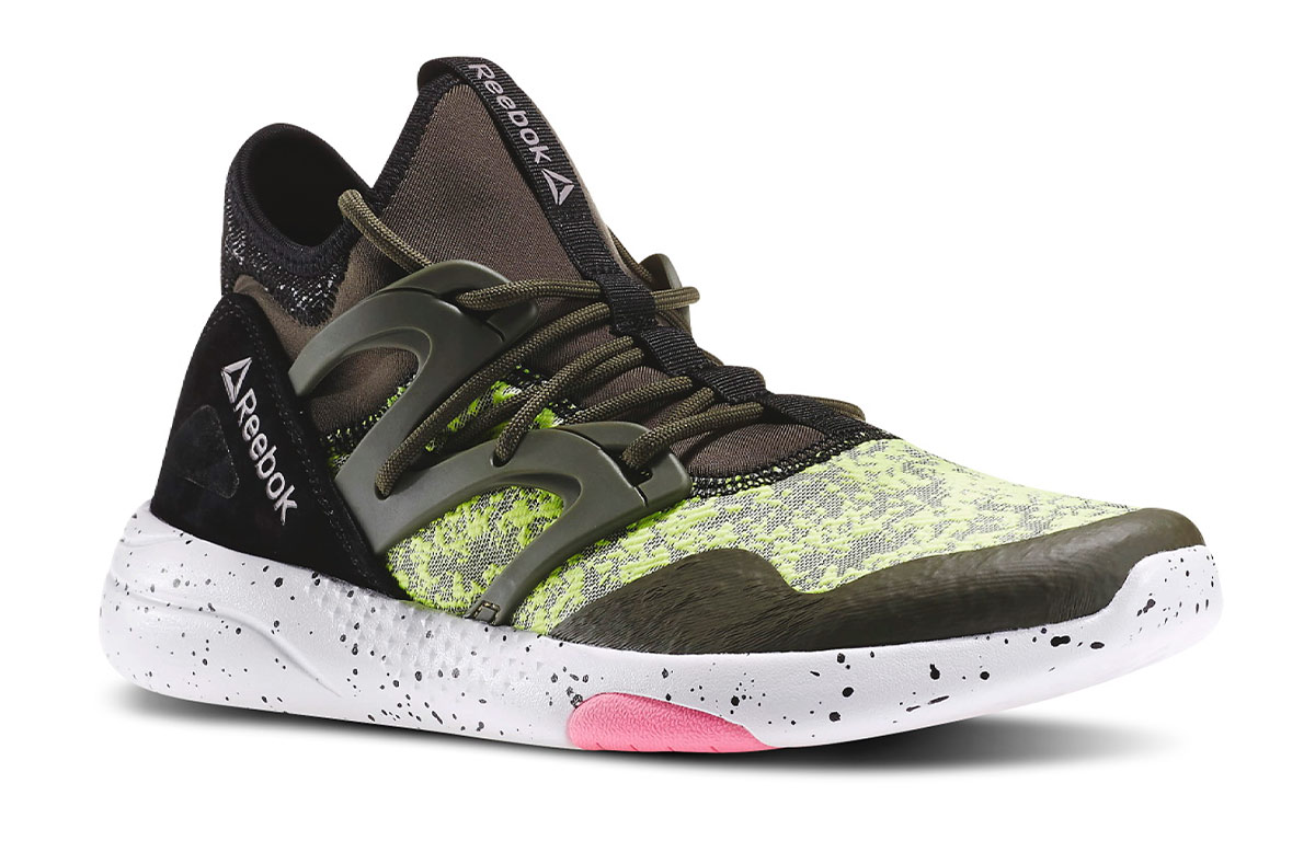 Lookbook (W) Reebok Hayasu Grün Schwarz AQ9881