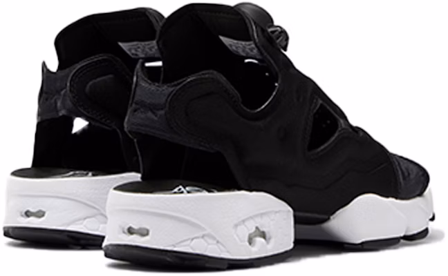(Women) Reebok insta pump fury Sports sandals 'Black White' DV9699 Lookbook (Women) Reebok insta pump fury Sports sandals 'Black White' DV9699
