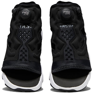 (Women) Reebok insta pump fury Sports sandals 'Black White' DV9699 Shop (Women) Reebok insta pump fury Sports sandals 'Black White' DV9699