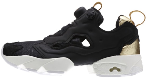 (W) (女性用) リーボック インスタポンプフューリー スポーツカジュアルシューズ 'ブラックゴールドホワイト' V62778 V62778 Buy (W) (女性用) リーボック インスタポンプフューリー スポーツカジュアルシューズ 'ブラックゴールドホワイト' V62778 V62778