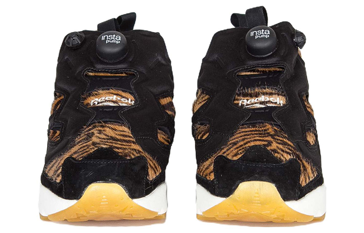 Lookbook (W) リーボック インスタポンプフューリー 黒茶 (快適・丈夫) AQ9213