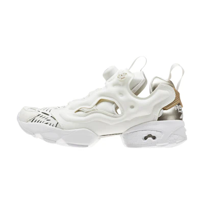 (W) Reebok Instapump Fury Cutouts Running Shoes White
